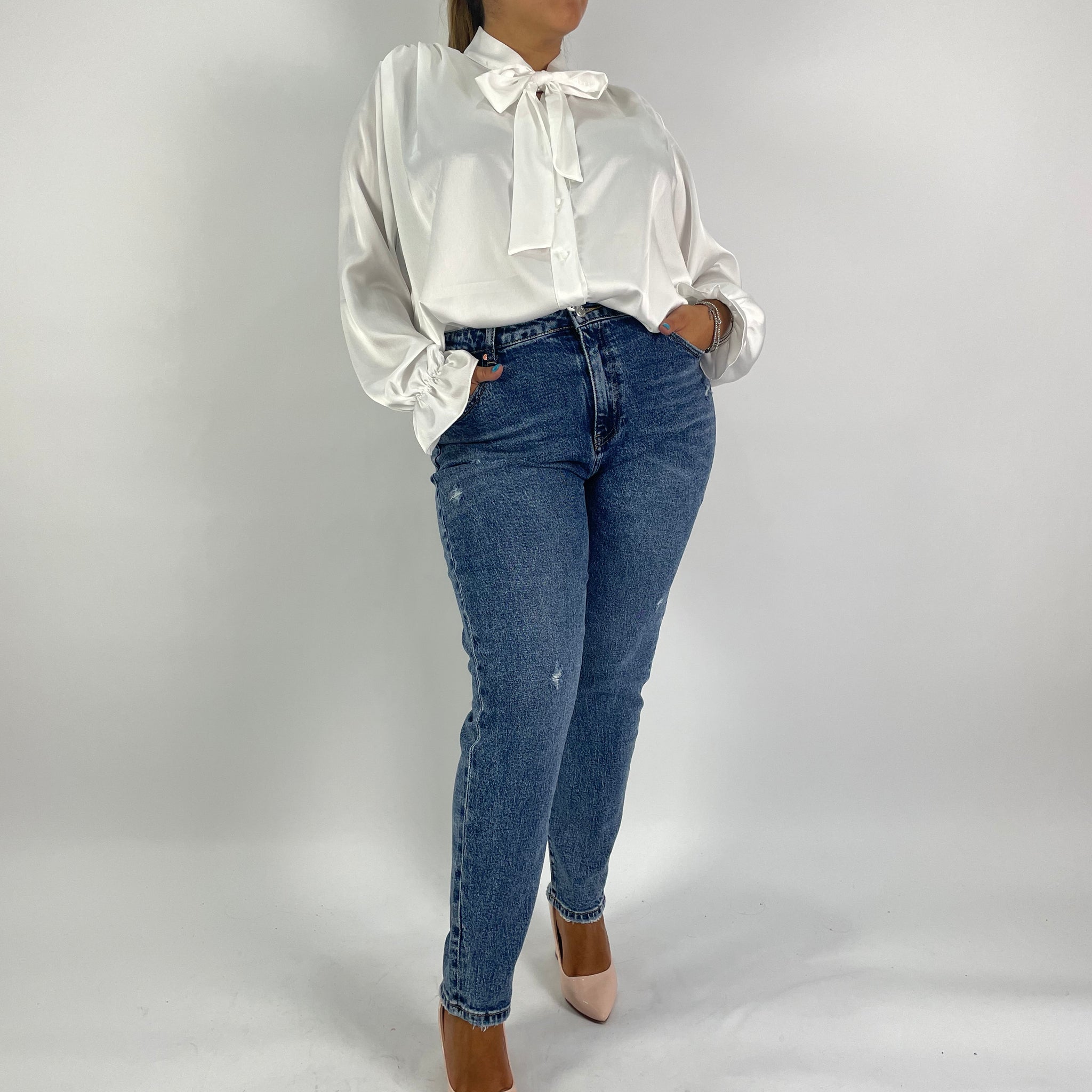 Jeans mom fit Curvy 970