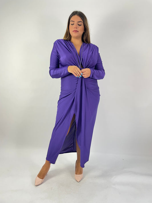 Vestito Eli manica lunga curvy